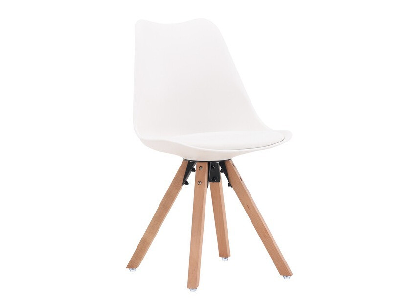 Chaise Dallas 3478 (Blanc + Clair bois)