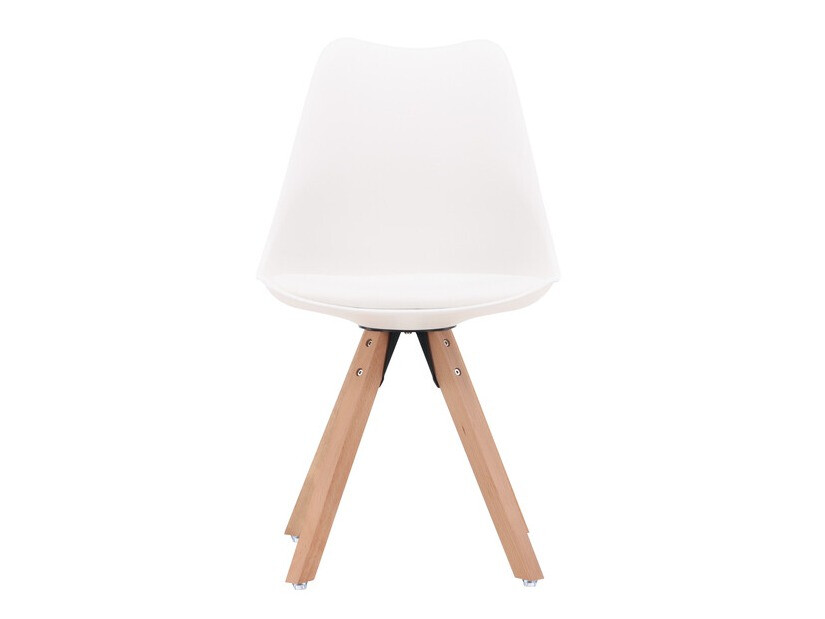 Chaise Dallas 3478 (Blanc + Clair bois)