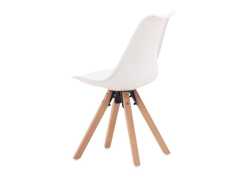 Chaise Dallas 3478 (Blanc + Clair bois)