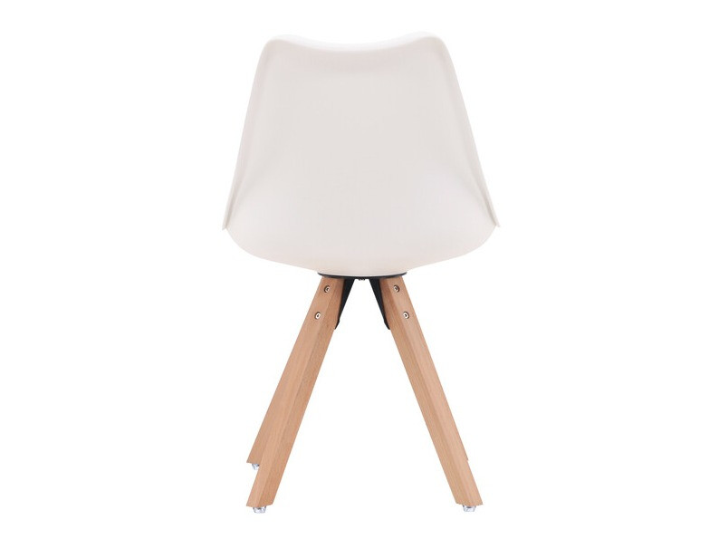 Chaise Dallas 3478 (Blanc + Clair bois)