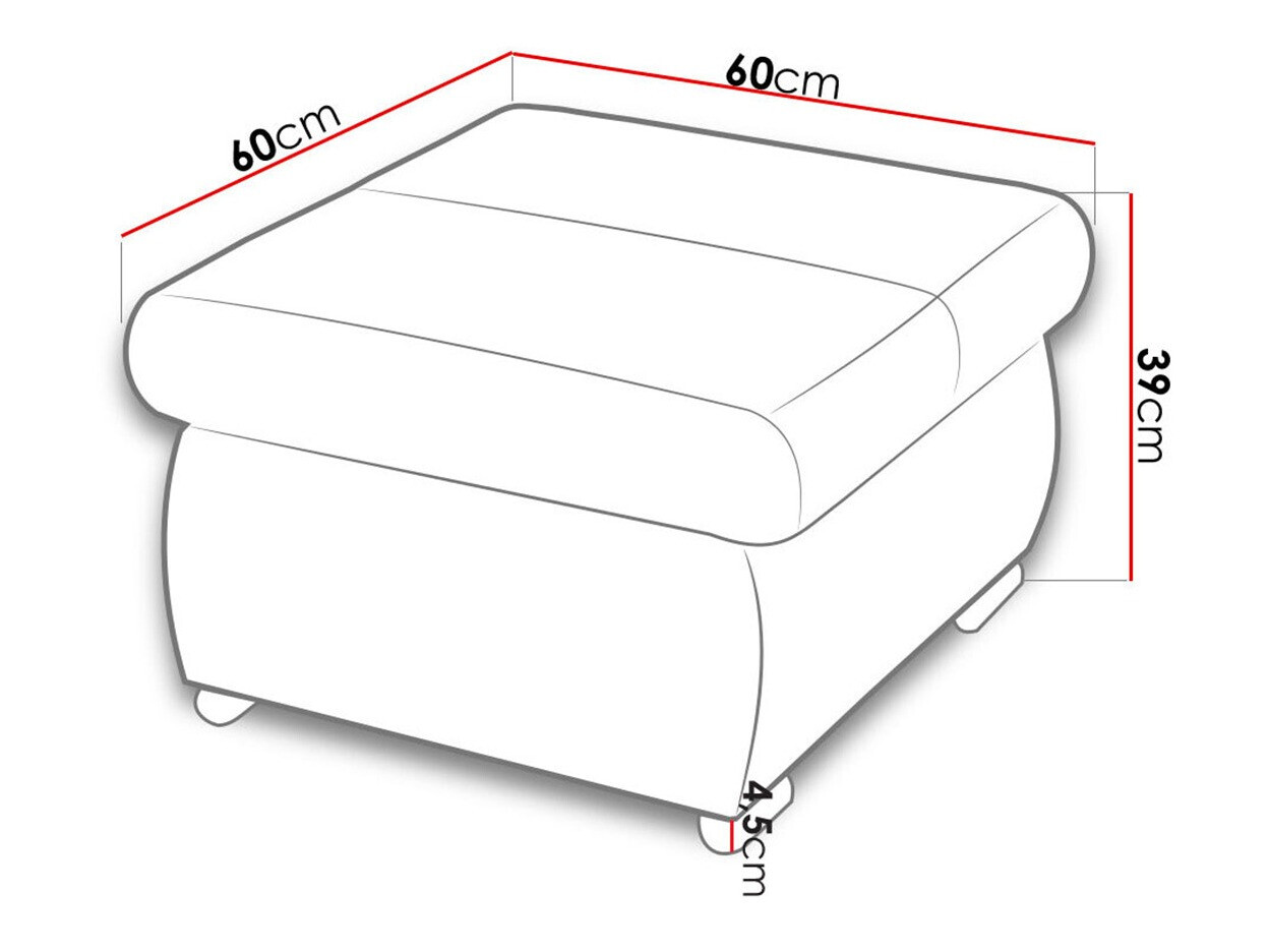 Pouf Comfivo Nitor (Venus Velvet 2932)