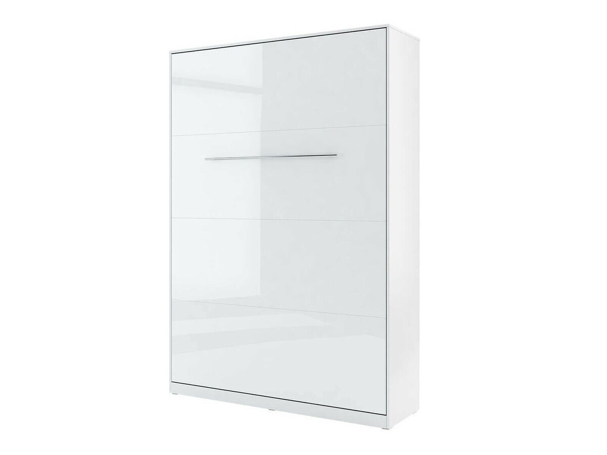 Lit escamotable Concept Pro Lenart III (Blanc + Blanc brillant)