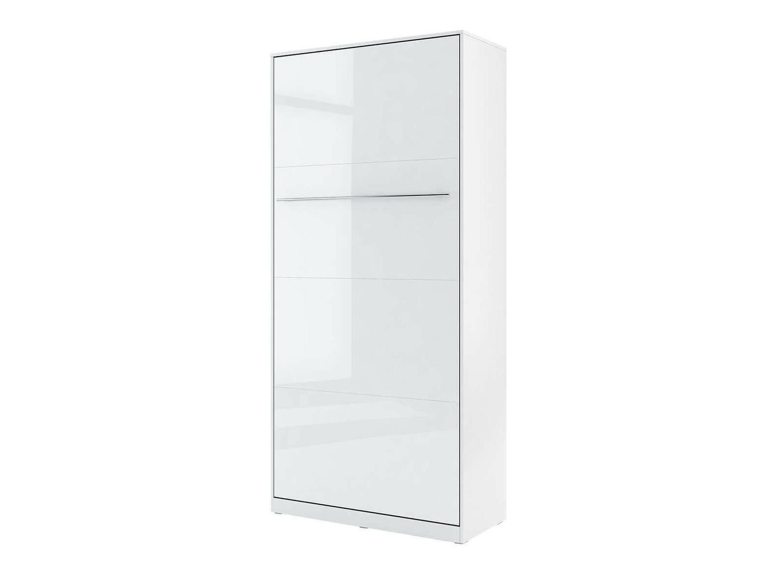 Lit escamotable Concept Pro Lenart III (Blanc + Blanc brillant)
