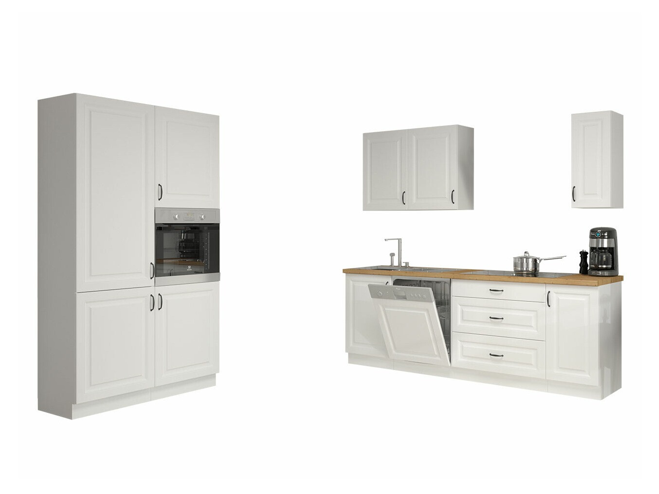 Cuisine complète modulaire Retro White 149