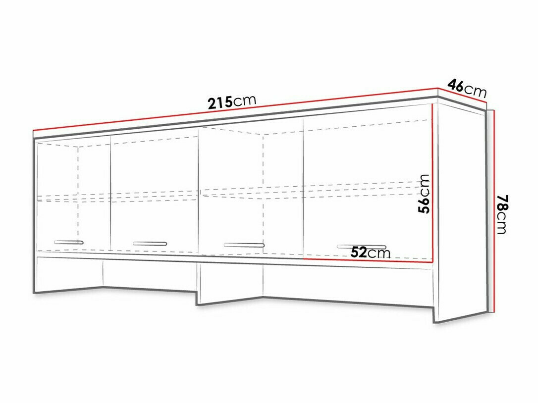 Buffet Concept Pro Lenart I (Blanc)