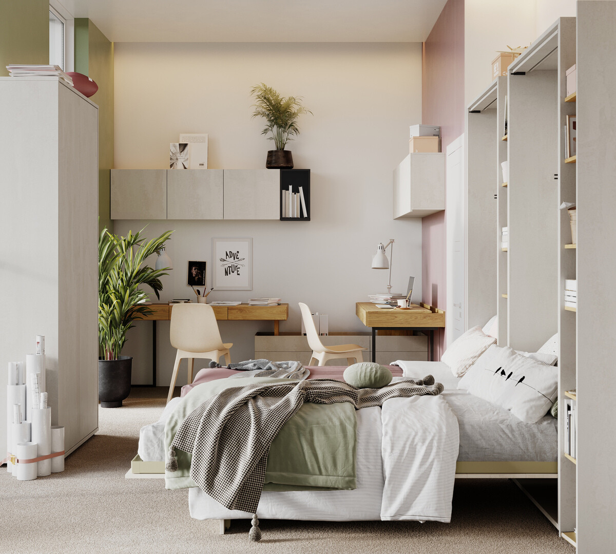 Lit escamotable Concept Pro Lenart I (90 x 200 cm)