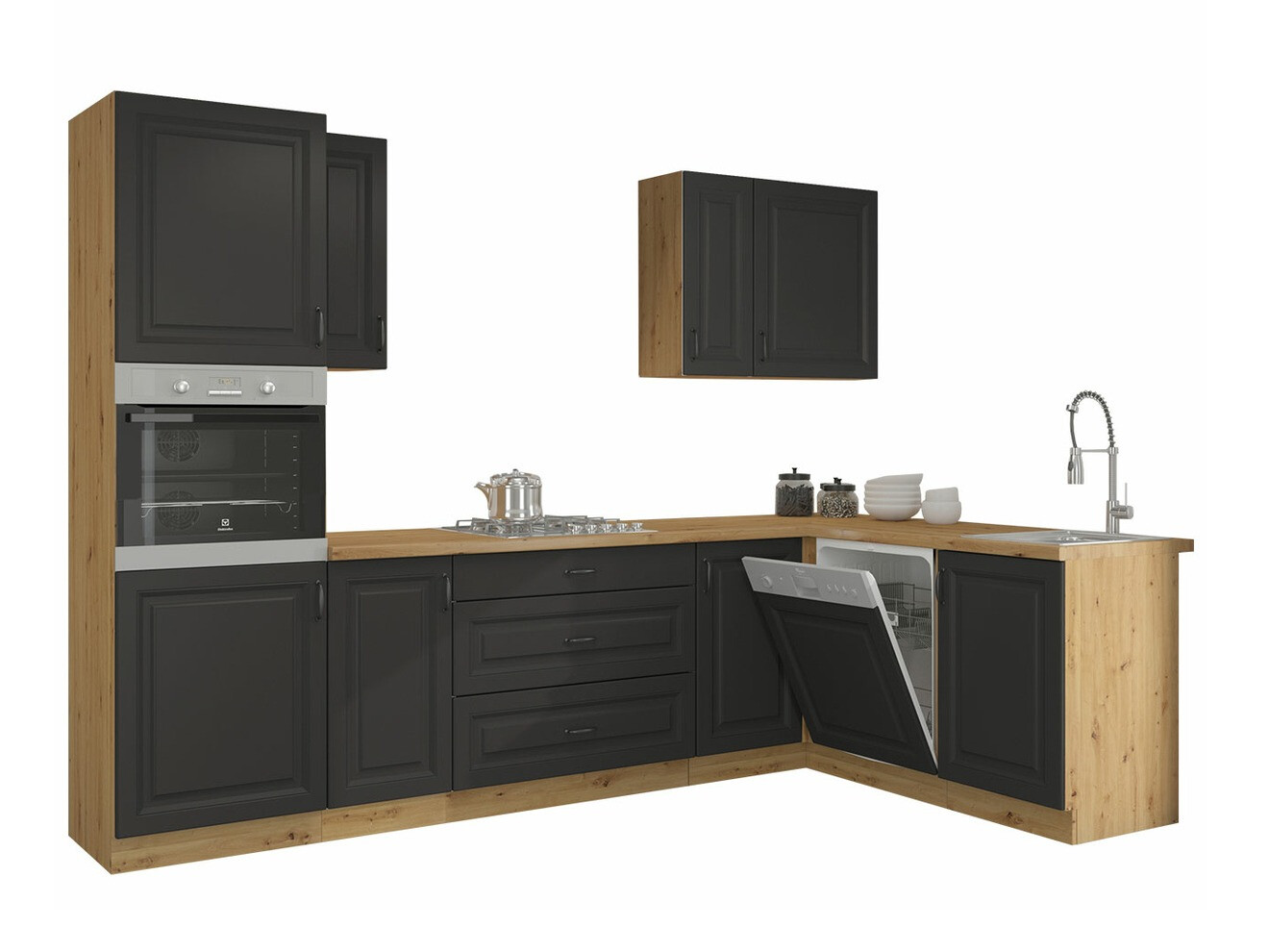 Cuisine complète modulaire Retro Grey 148