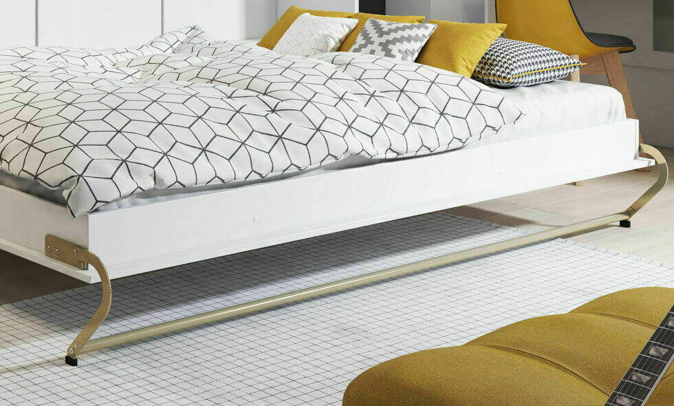 Lit escamotable Concept Pro Lenart IV (Blanc)
