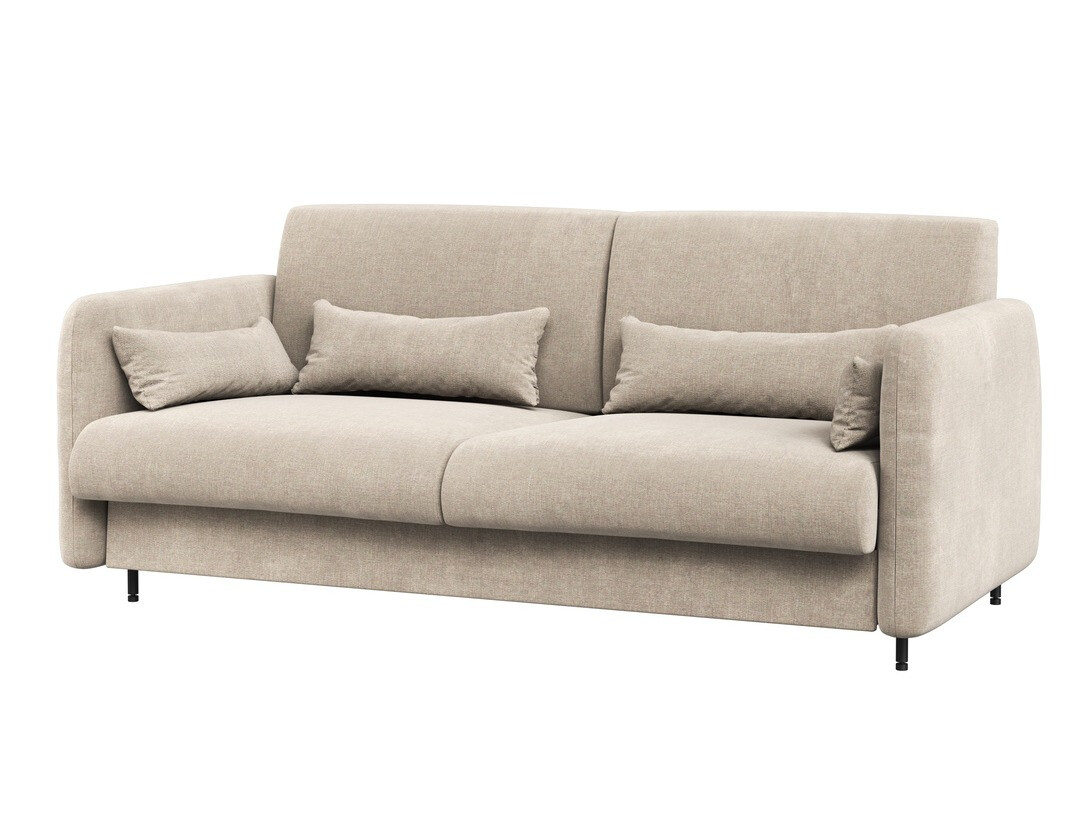 Lit escamotable Concept Pro Lenart VII (Chêne Artisan + Beige)