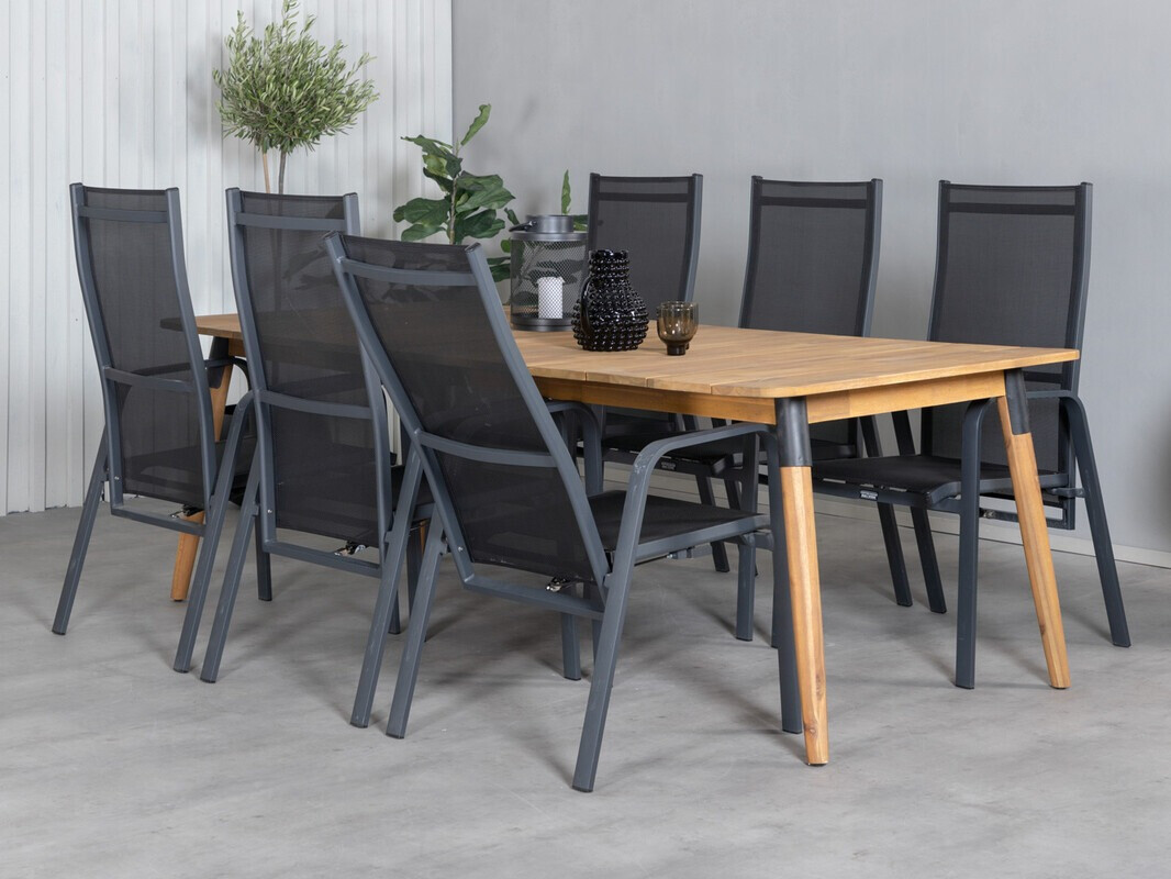 Ensemble table et chaises Dallas 3680