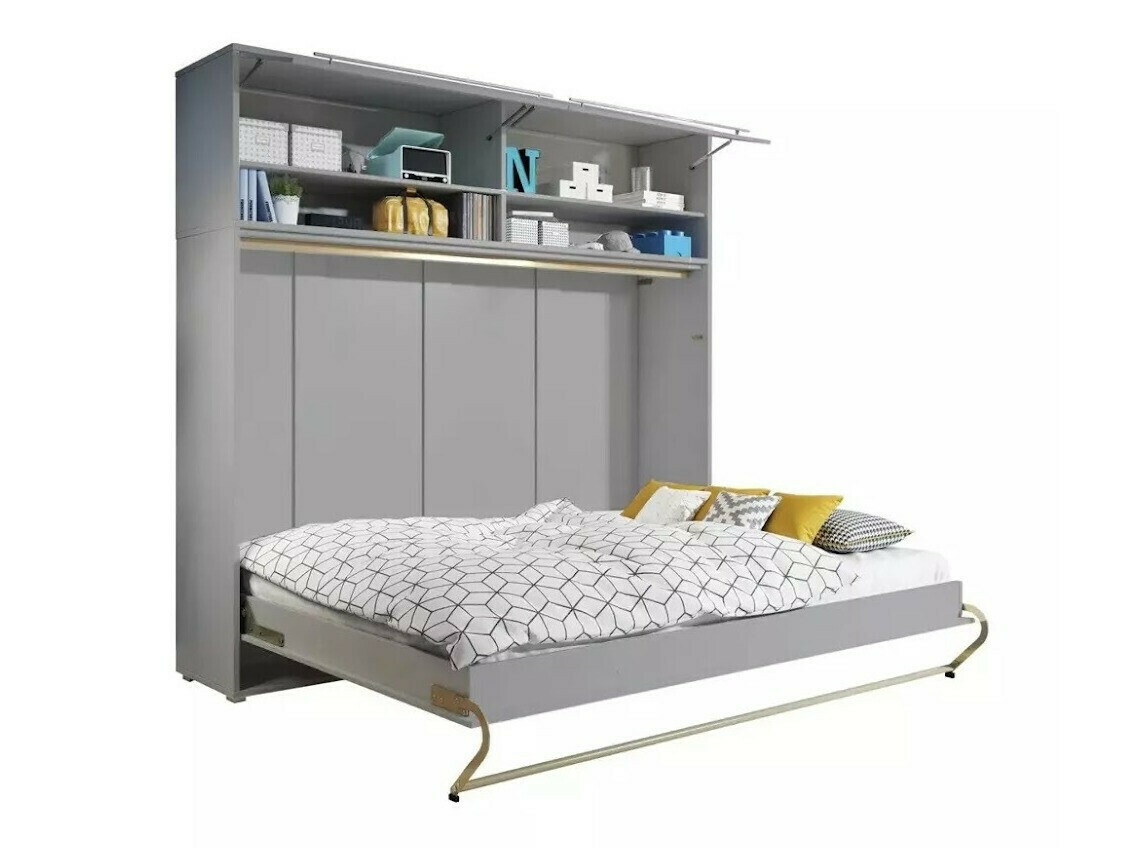 Lit escamotable Concept Pro Lenart IV (Gris)