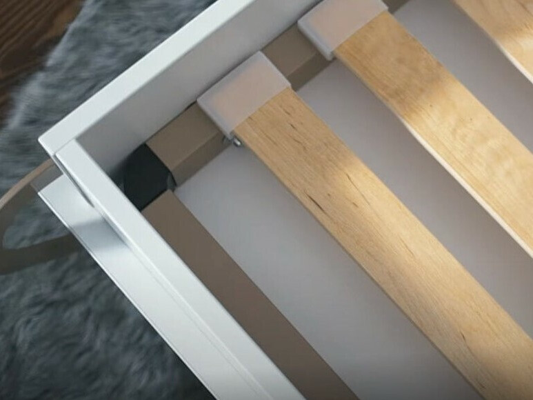 Ensemble de meubles Concept Pro Lenart XI (Blanc brillant + Blanc)
