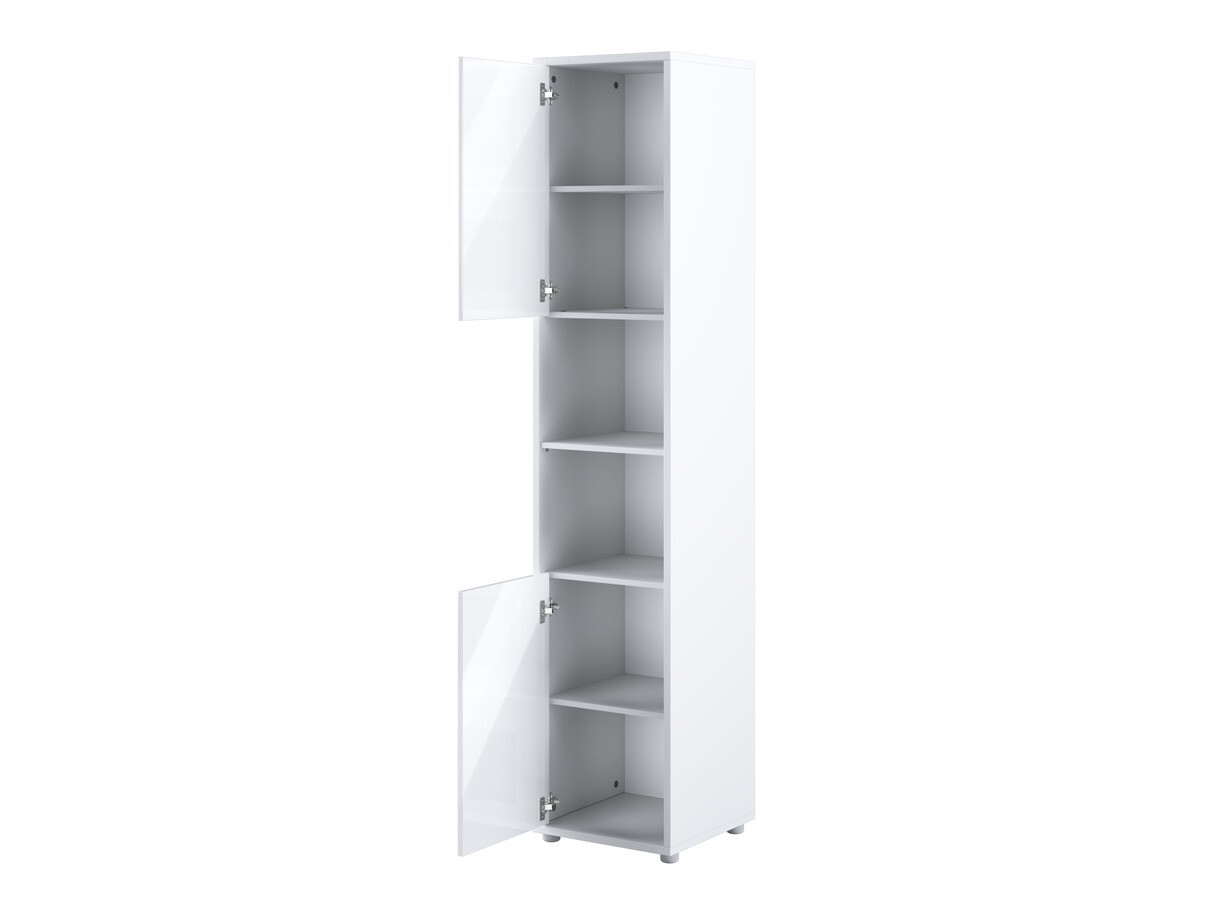 Ensemble de meubles Concept Pro Lenart XI (Blanc brillant + Blanc)