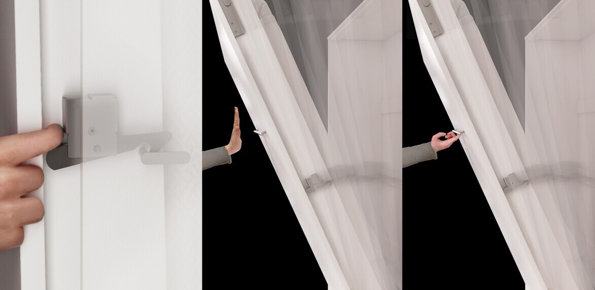 Ensemble de meubles Concept Pro Lenart XI (Blanc brillant + Blanc)