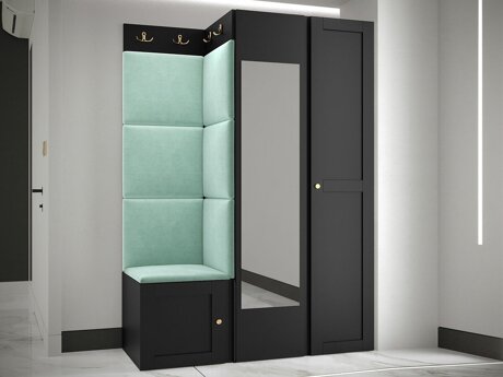 Meuble d'entrée Hartford 380 (Noir)