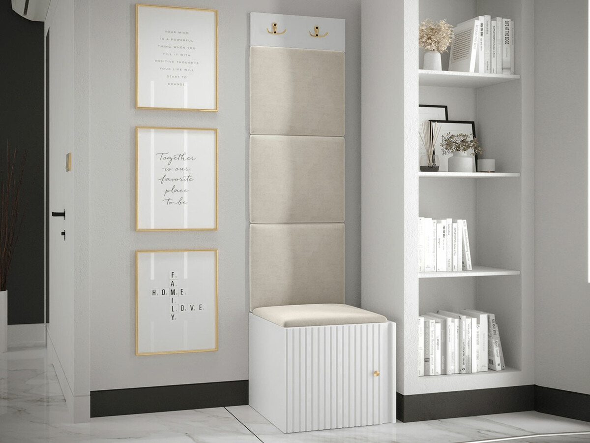 Meuble d'entrée Hartford 386 (Blanc)