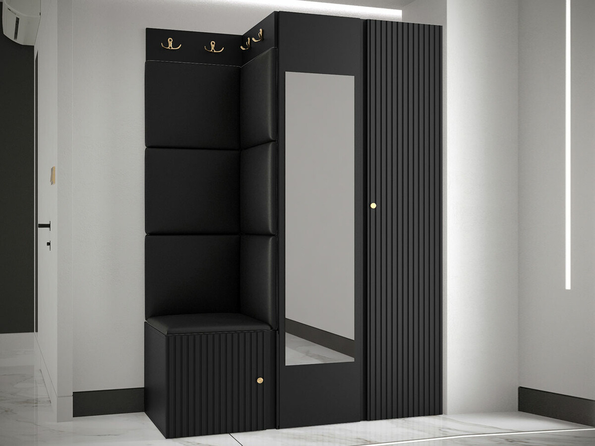 Meuble d'entrée Hartford 388 (Faux cuir Soft 011)