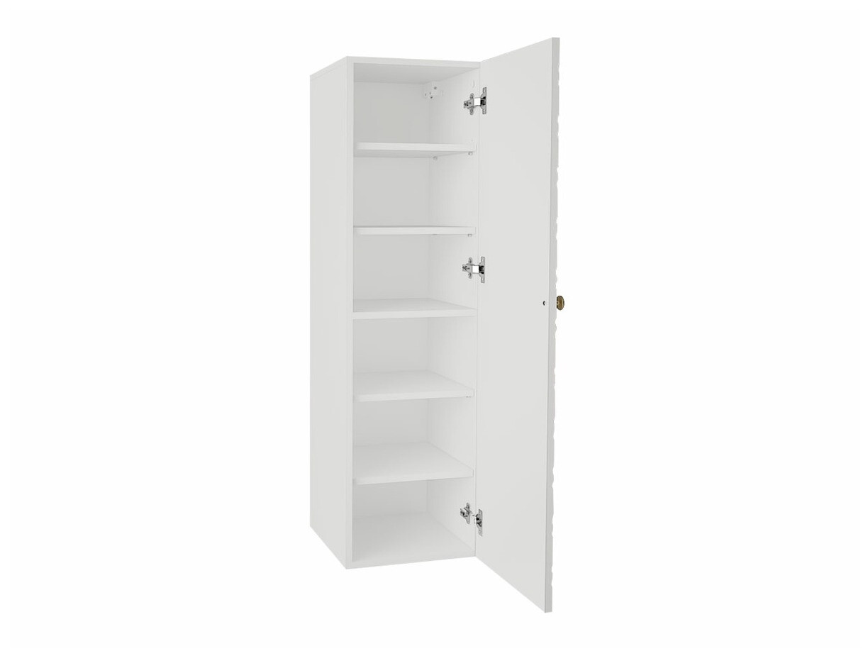 Armoire de salle de bain murale Mircalu 101 (Blanc)