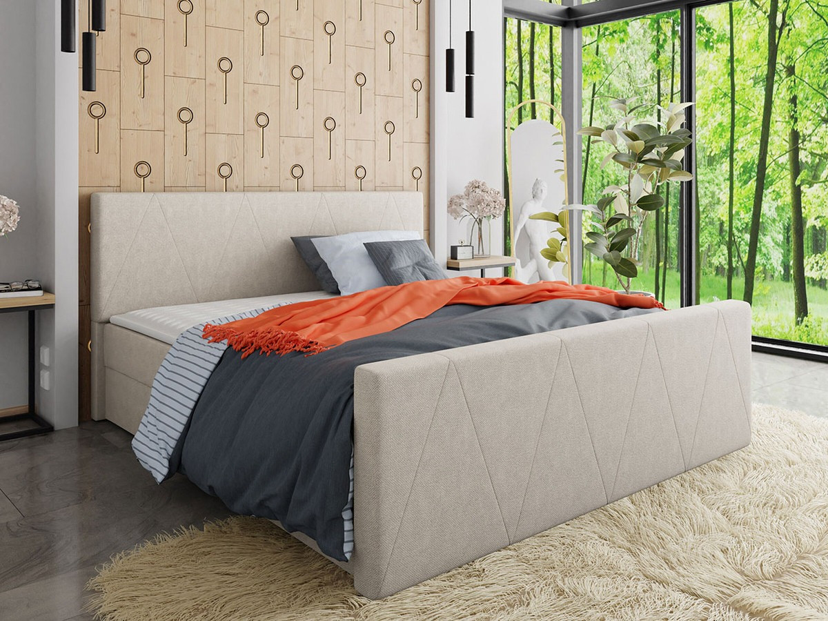 Lit boxspring Memphis 119 (Rico 01)