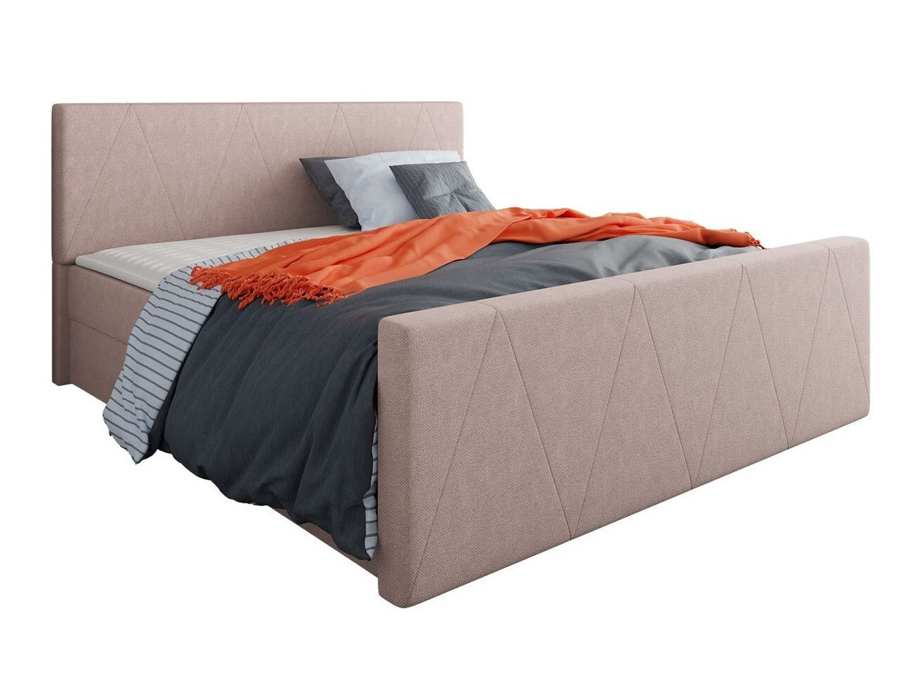 Lit boxspring Memphis 119 (Rico 19)