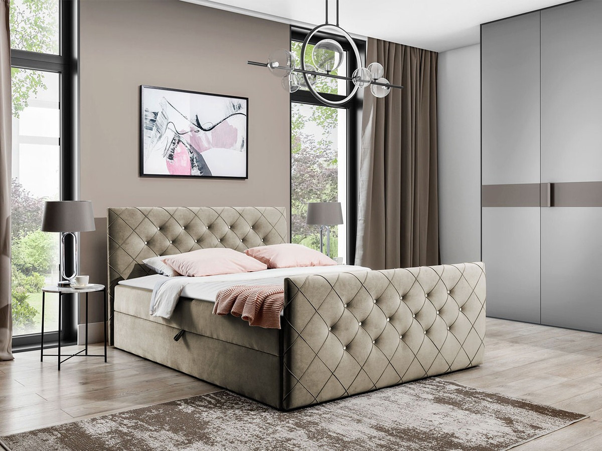 Lit boxspring Carmen (Magic Velvet 2208)