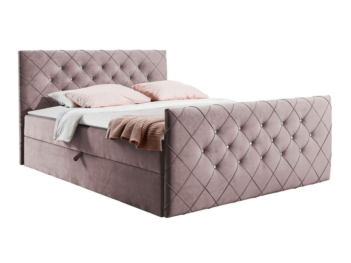Lit continental Carmen (Amor Velvet 4308)