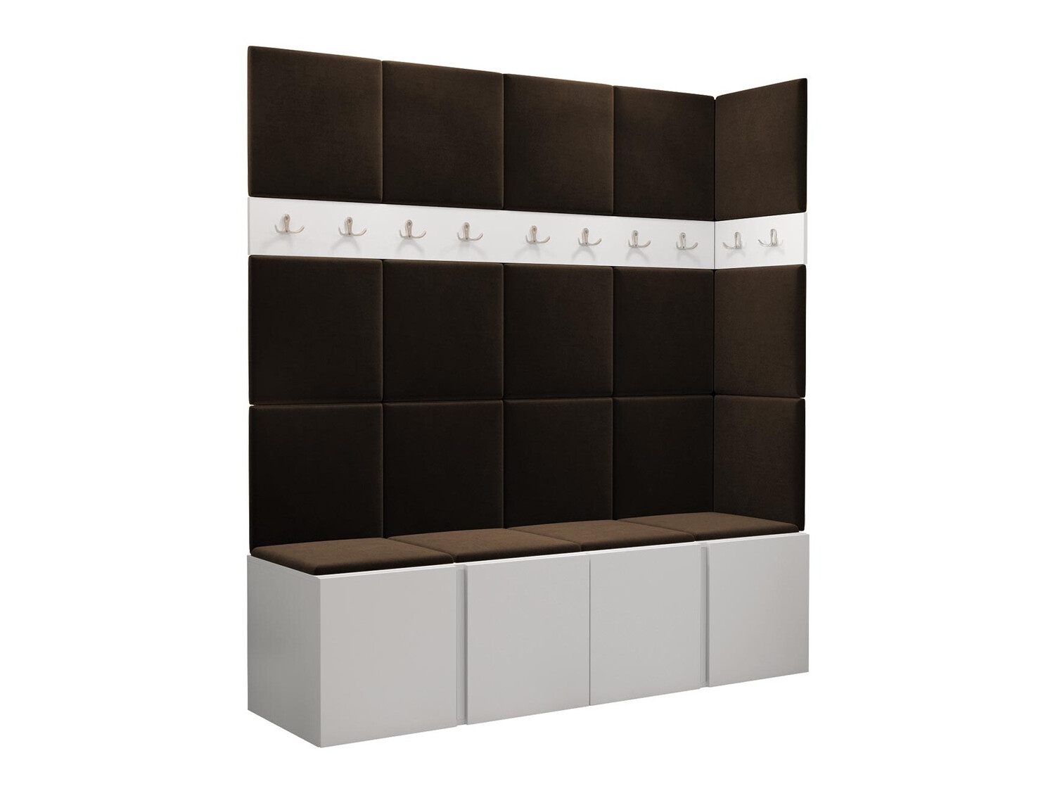 Meuble d'entrée Pinis II (Blanc)