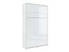 Lit escamotable Concept Pro Lenart Levfere 102 (Blanc + Blanc brillant)