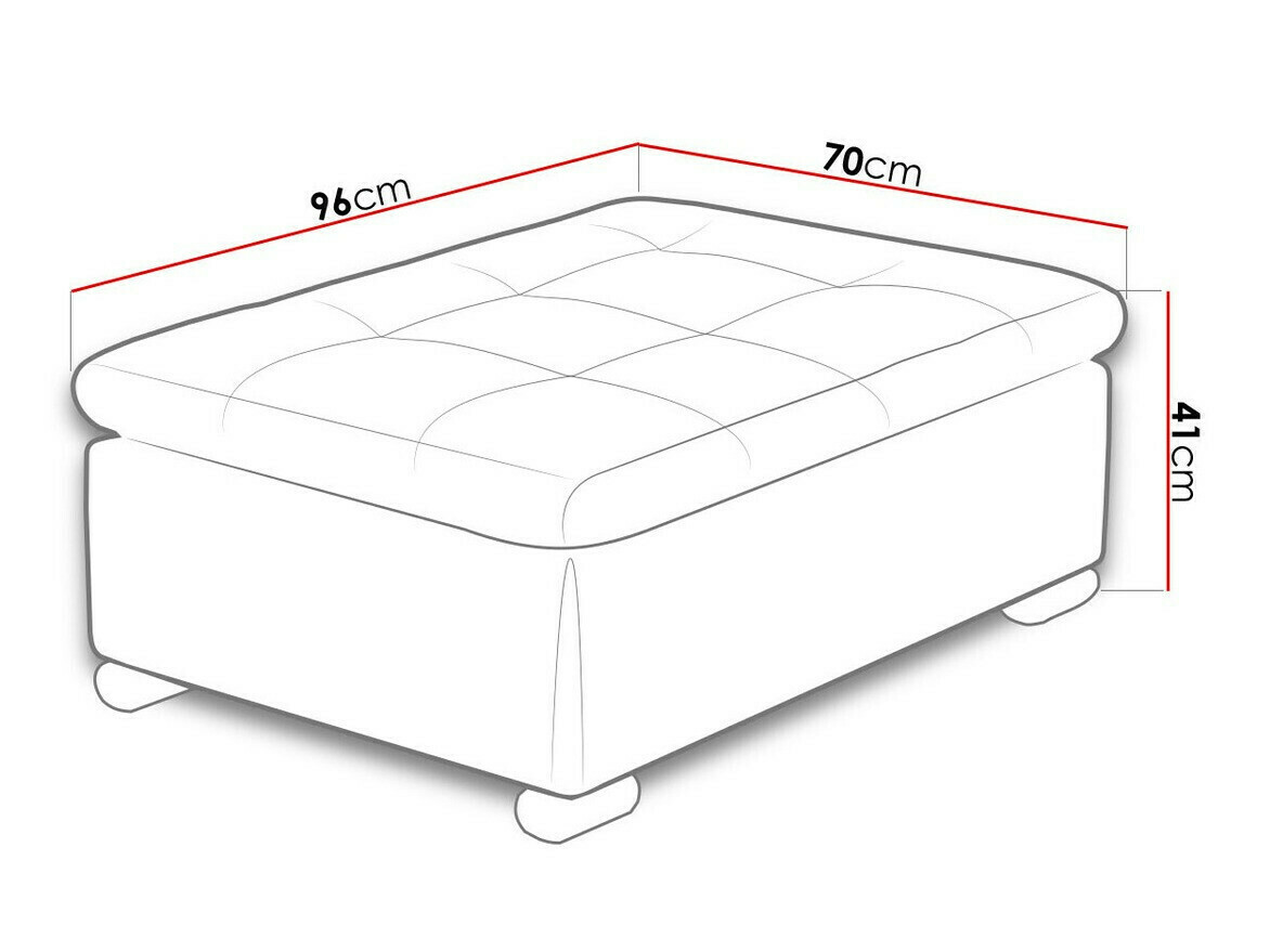 Ensemble de canapés Comfivo Gemma II (Soft 020 + Majorka 03)