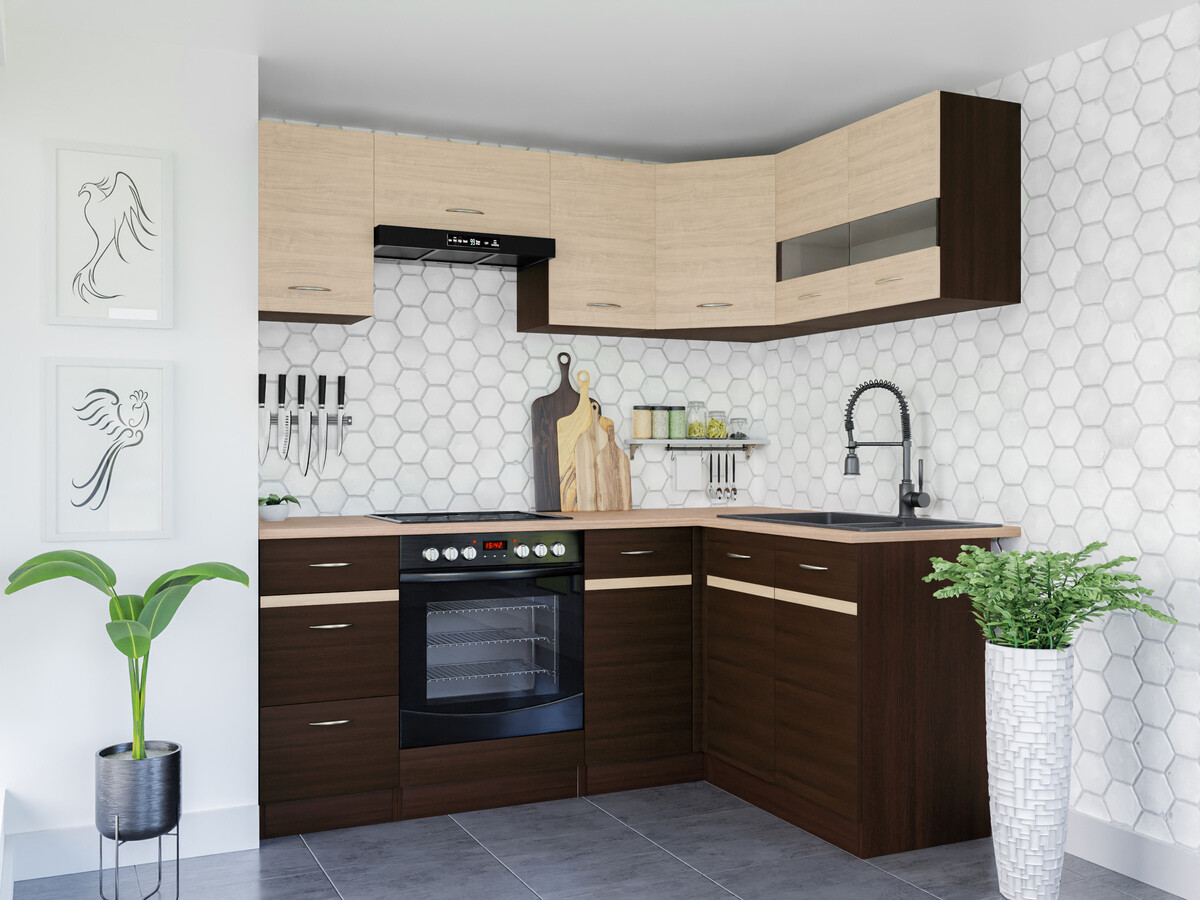 Cuisine complète modulaire Eli Dark 115