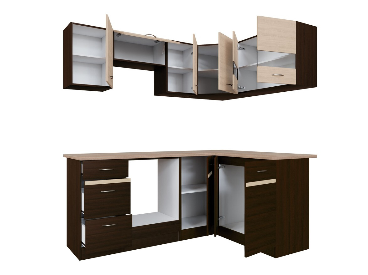 Cuisine complète modulaire Eli Dark 115