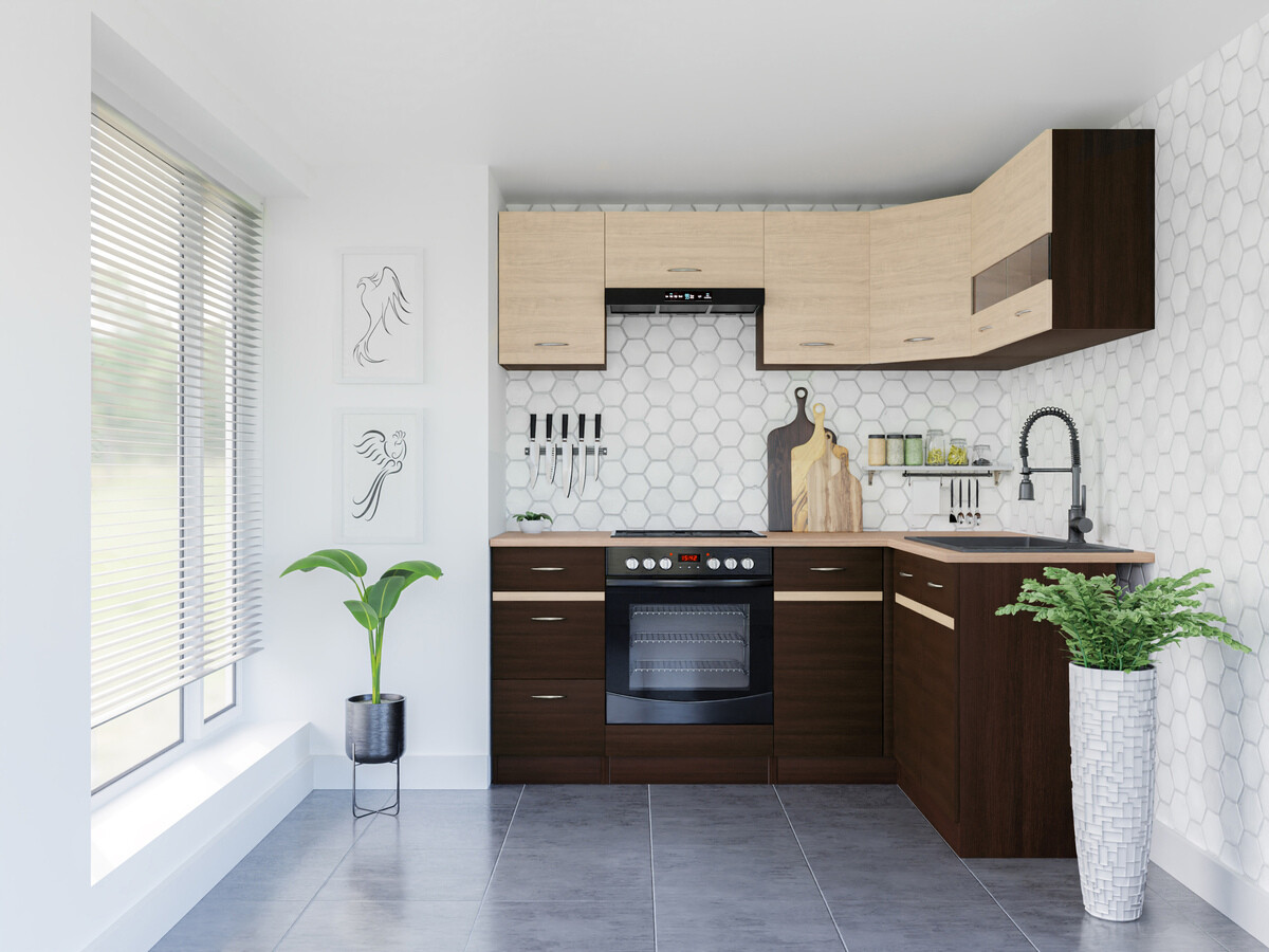 Cuisine complète modulaire Eli Dark 115