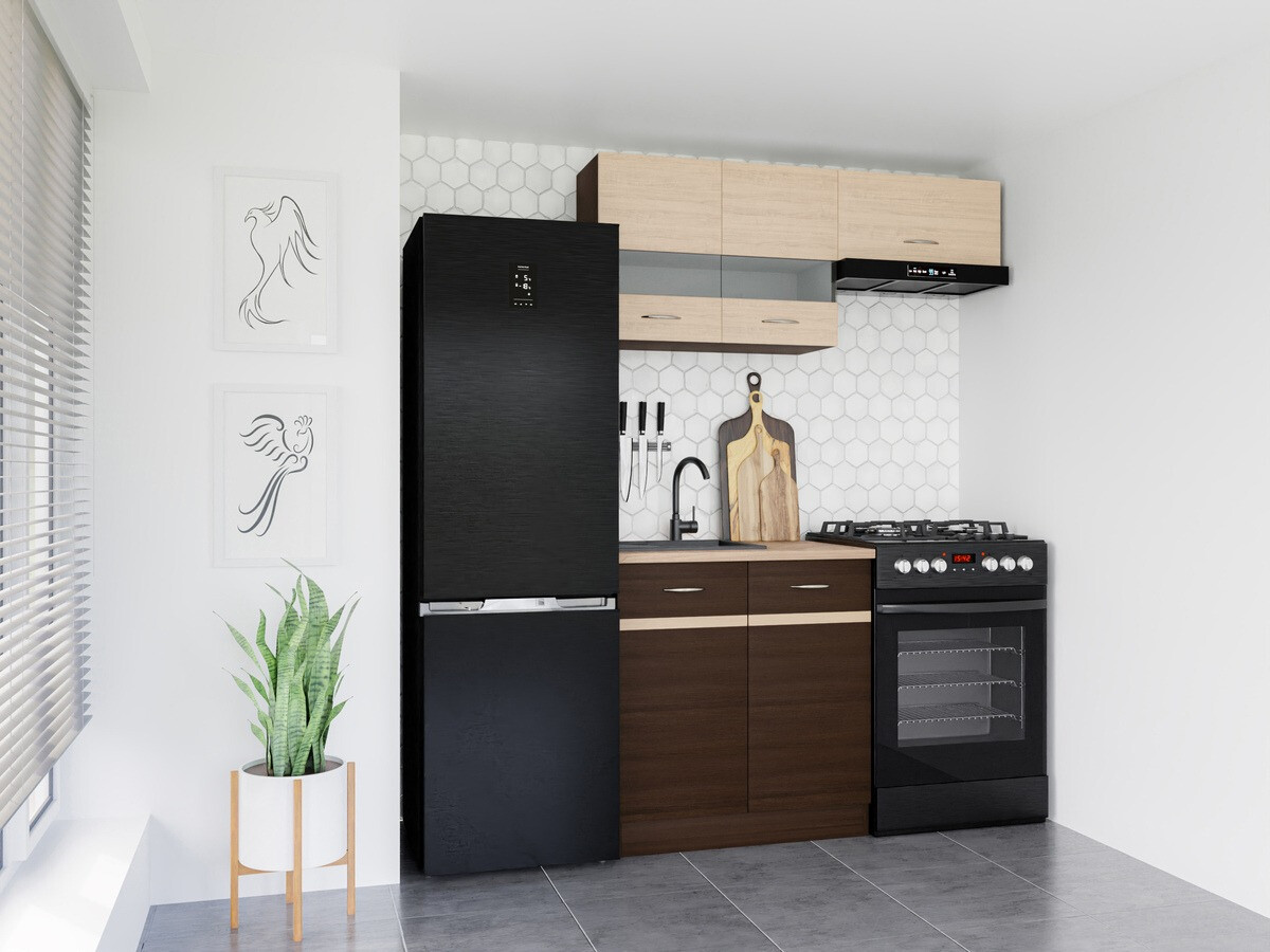 Cuisine complète modulaire Eli Dark 116