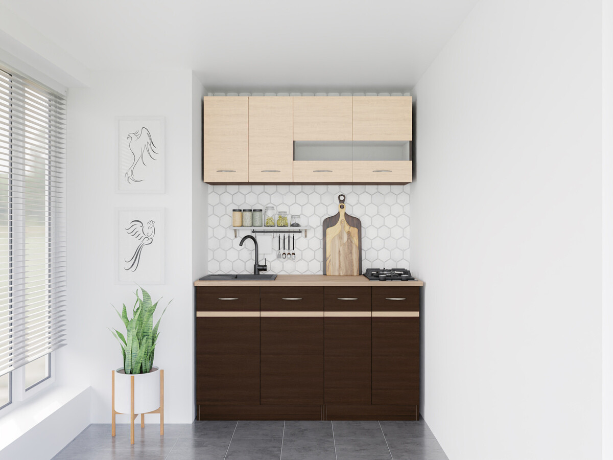 Cuisine complète modulaire Eli Dark 117