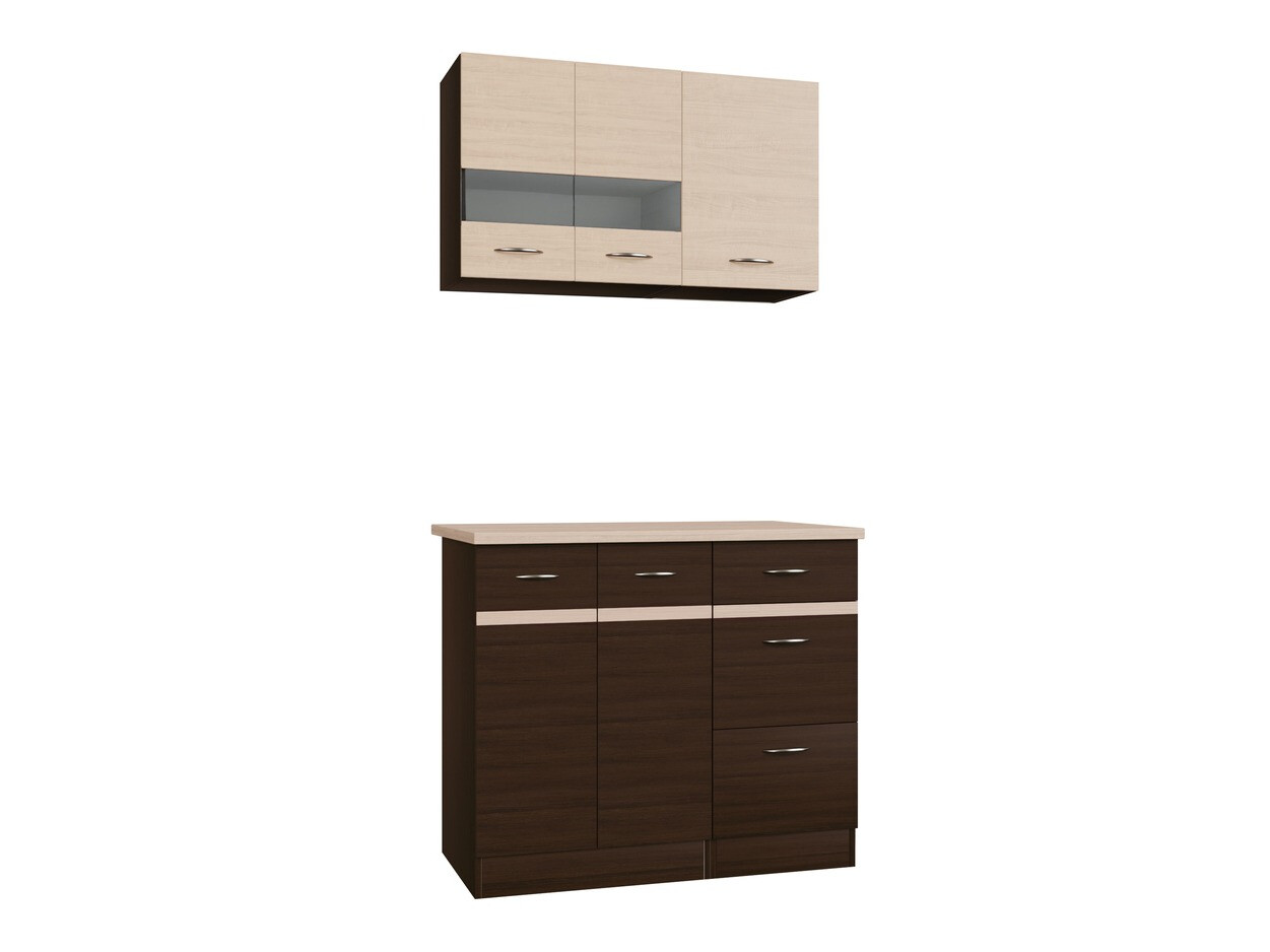 Cuisine complète modulaire Eli Dark 118