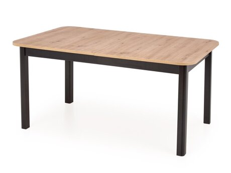 Table Houston 1367 (Noir + Chêne Artisan)