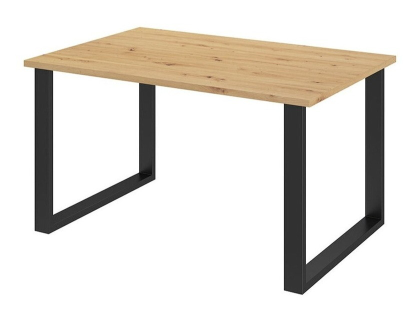 Table Tucson 137 (Chêne Artisan + Noir)