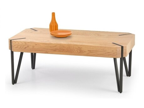 Table basse Houston 303 (Chêne doré + Noir)