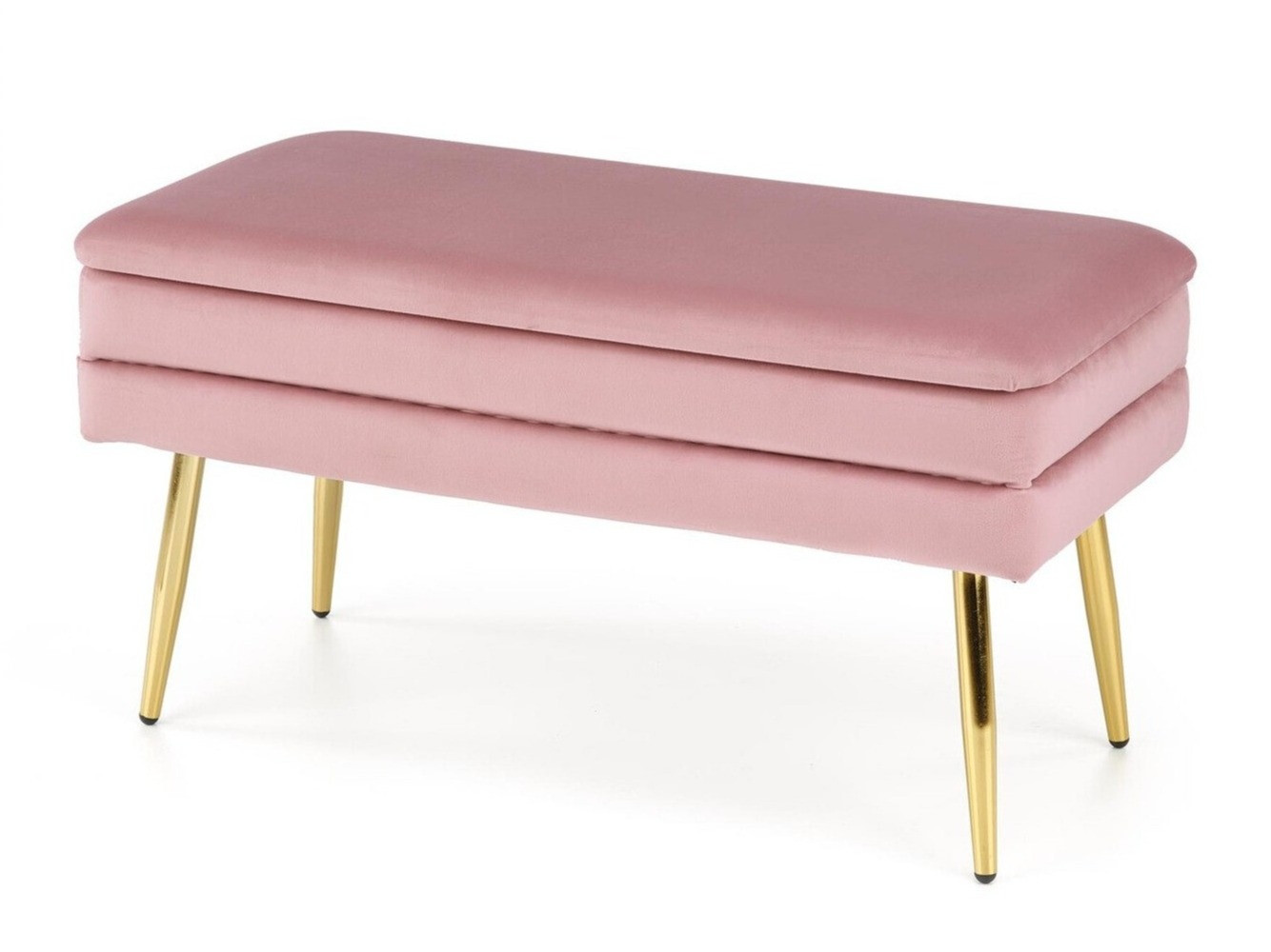 Banc rembourré Houston 1255 (Rose + Doré)