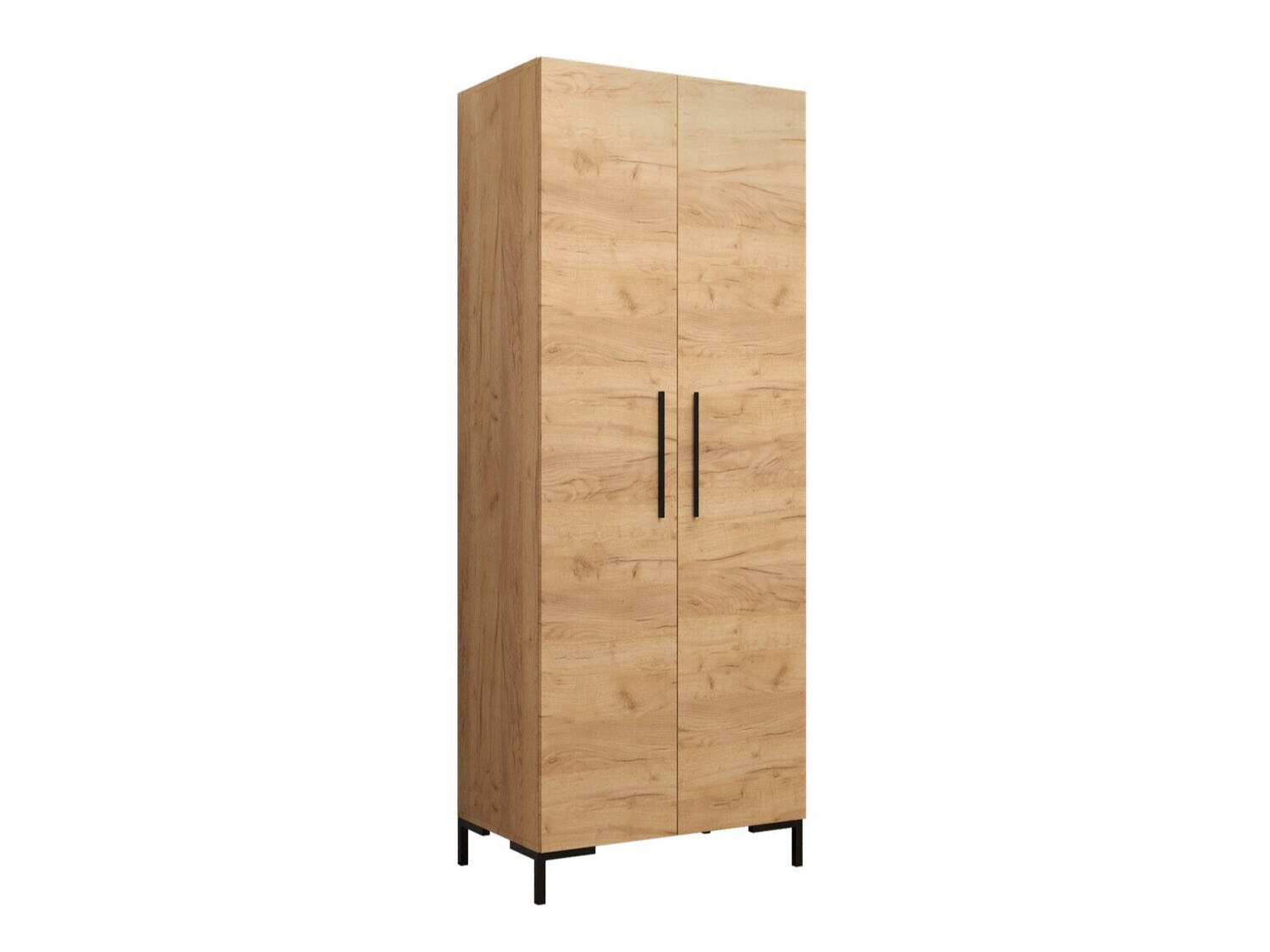 Armoire Nomal (Craft chêne + Noir)