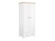 Armoire Romelbo 145 (Blanc + Chêne)