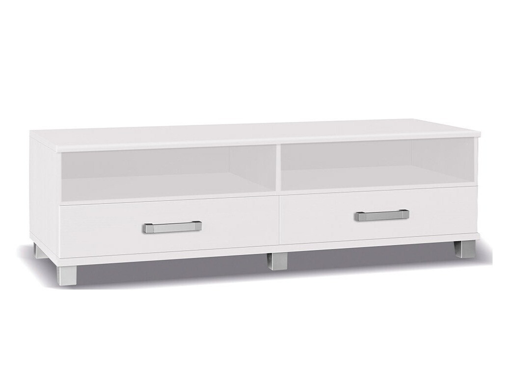 Meuble TV Cirevau 132 (Blanc)