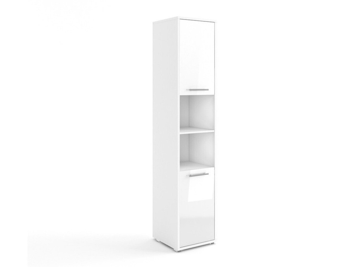 Étagère Concept Pro Lenart I (Blanc + Blanc brillant)