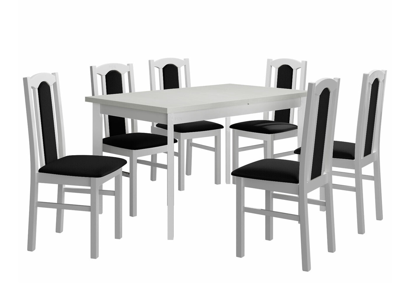 Salle à manger complète Victorville 277 (Blanc)
