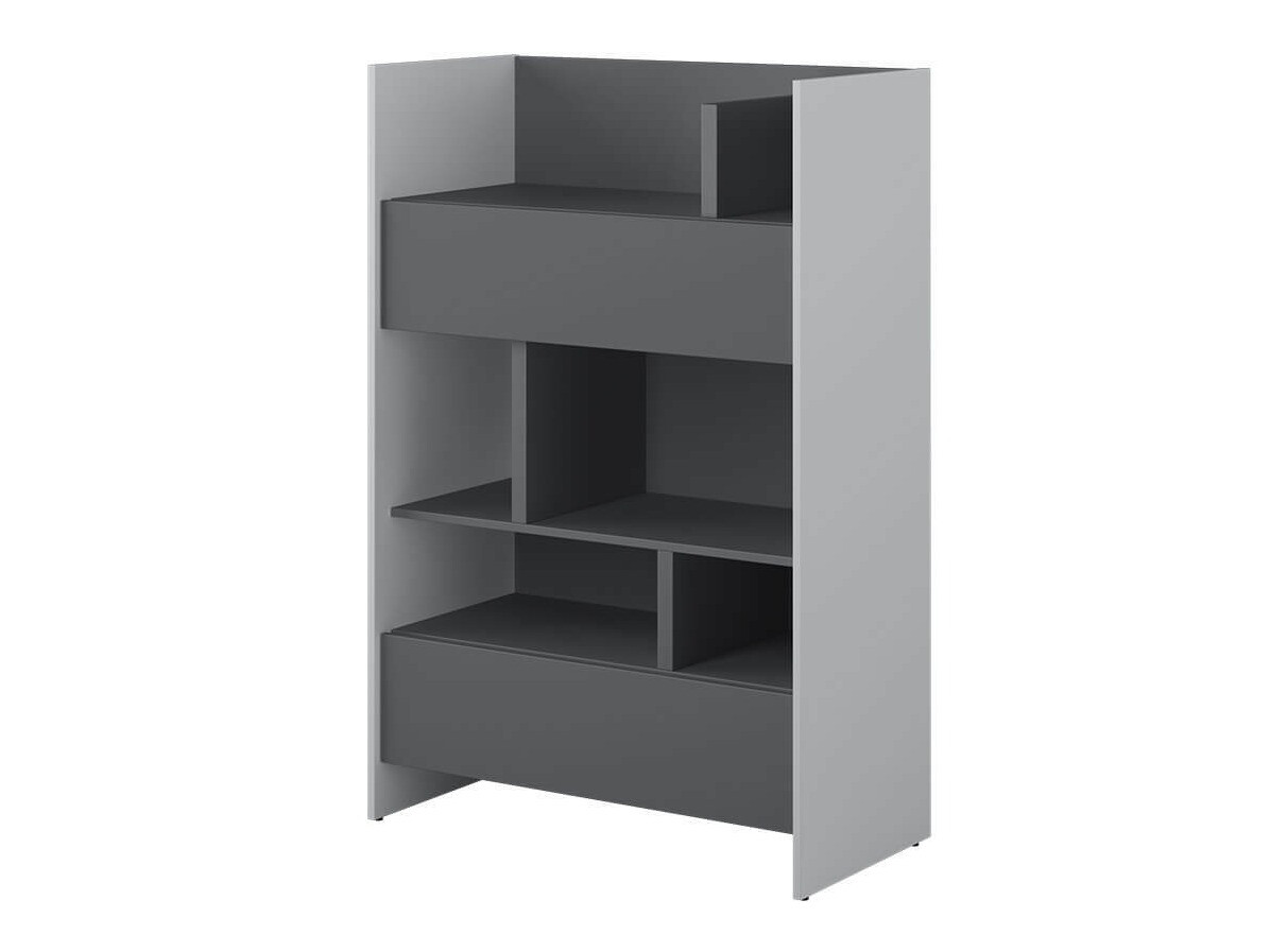 Étagère Concept Lenart IX (Gris + Graphite)