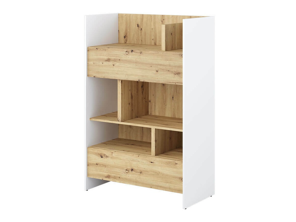 Étagère Concept Pro Lenart IX (Blanc + Chêne Artisan)