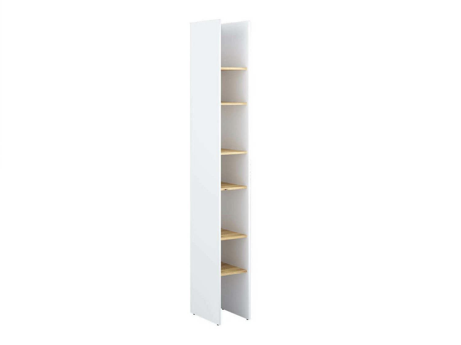 Étagère Concept Pro Lenart VII (Blanc + Chêne Artisan)