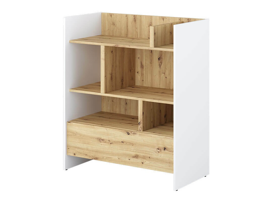 Étagère Concept Pro Lenart VIII (Blanc + Chêne Artisan)