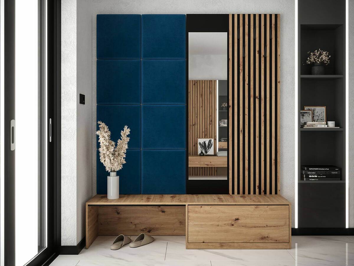 Meuble d'entrée Hartford 322 (Chêne Artisan + Manila 26)