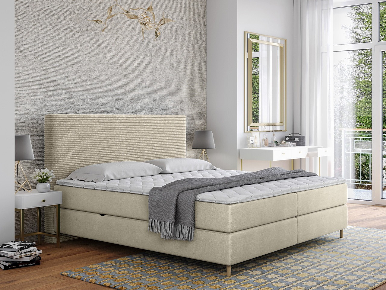 Lit boxspring ComfiDream Miraara (Poso 100 + Paros 01)